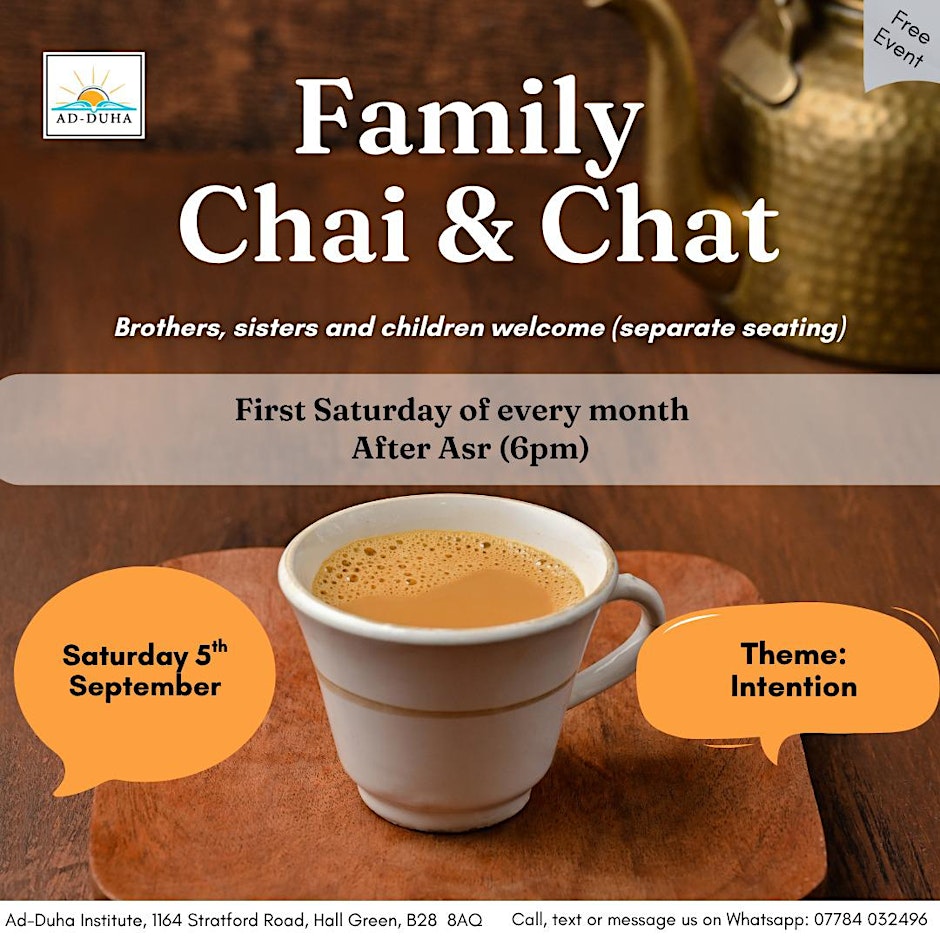 Family Chai & Chat