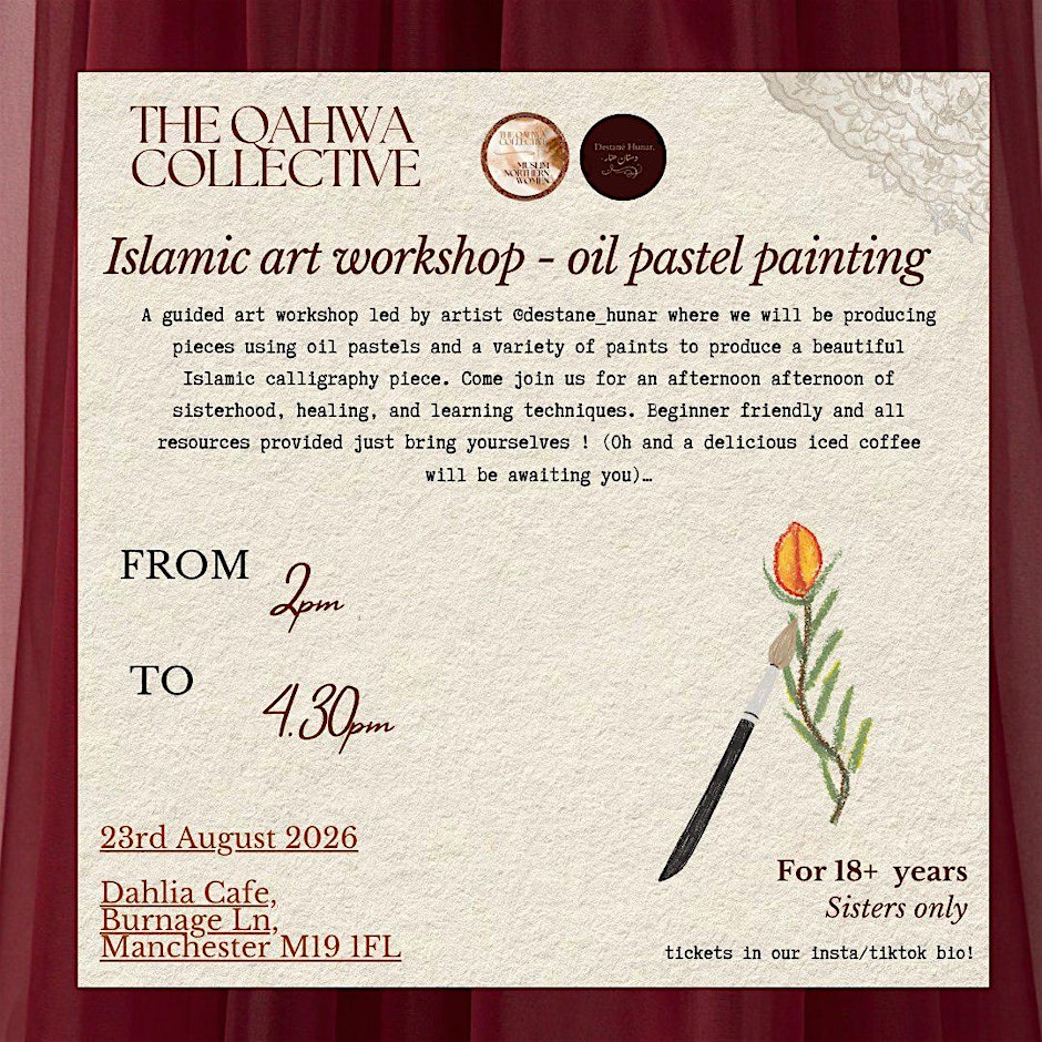 Qahwa Collective x Destane Hunar art workshop