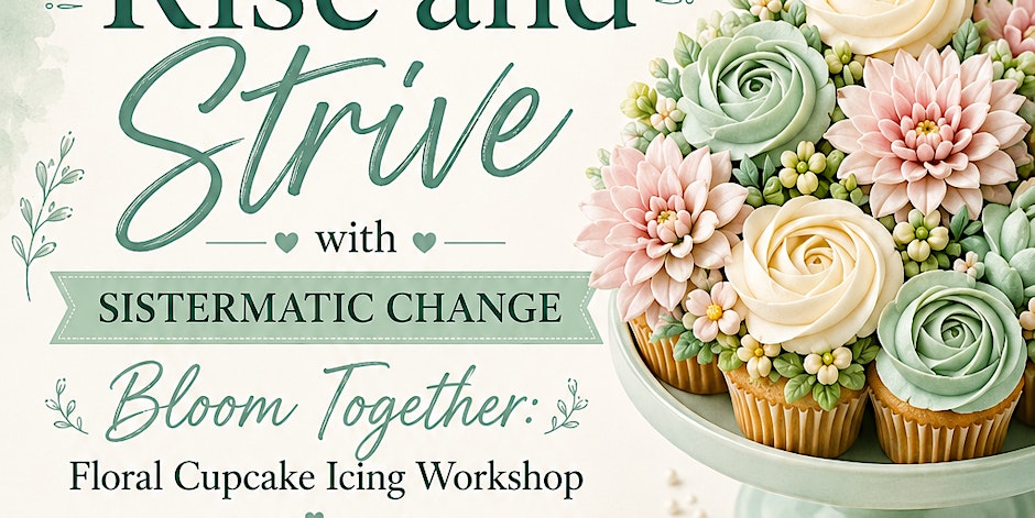 Bloom Together: Floral Cupcake Icing Workshop