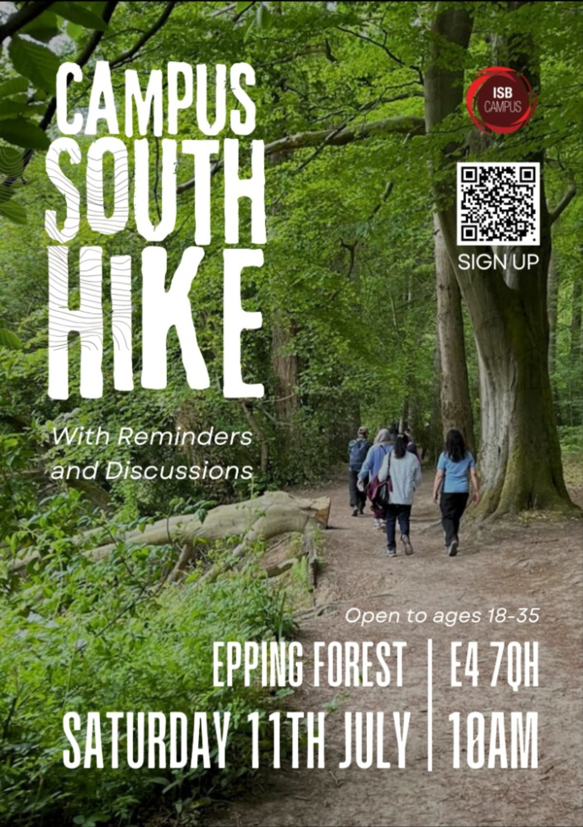 ISB Epping Forest Walk