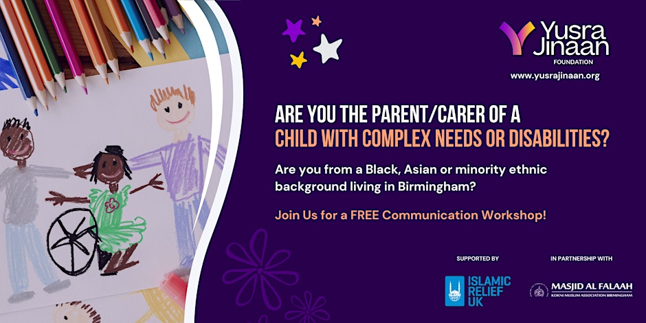 Communication Workshop for Parent/Carers of Children with Disabilities ...
