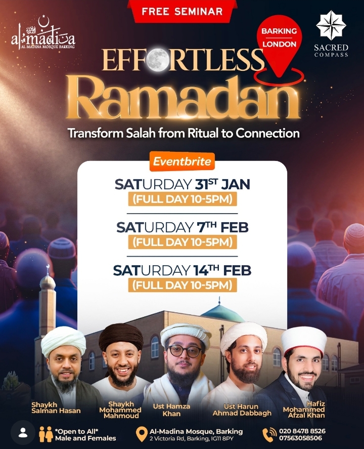 Effortless Salah Clinic: Pre-Ramadan By Sacred Compass