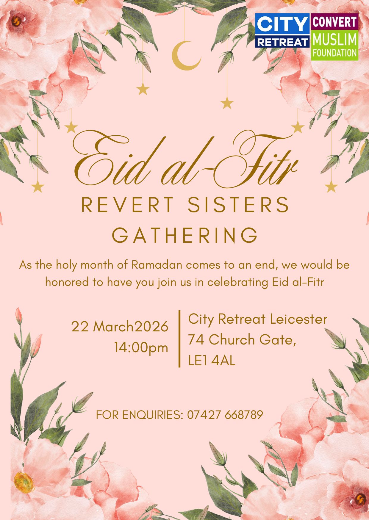 City Retreat Leicester – Eid Al-Fitr Revert Sisters Gathering